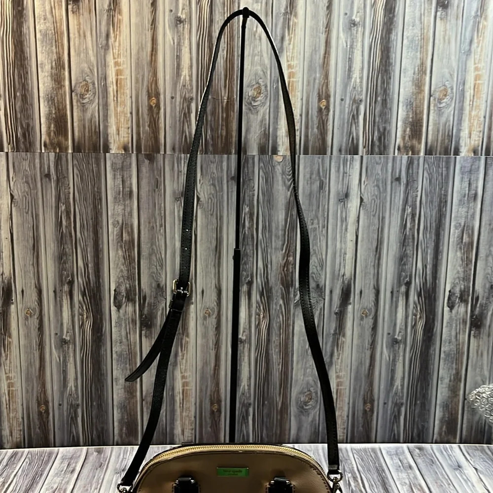 KATE SPADE DULL COMPARTMENT HAND BAG/ CROSSBODY PVC BAG - Picture 10 of 16